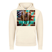 Vintage Artic papa bear american flag  tumbler Vintage Hoodie - BarkalooDesign