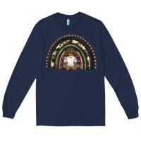 Navy camouflage gnomes rainbow Long Sleeve Tee - Artiststas