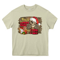 Mossy this is as merry as i get skull Heavy Core Tee - FaDigitalArtStudio