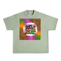 Oil Green halloween cow mama Urban Heavy Tee - LillyAllenDesigns