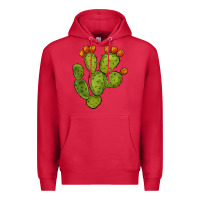 Cardinal cactus Premium Hoodie - BarkalooDesign