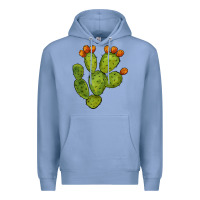 Colony Blue cactus Premium Hoodie - BarkalooDesign