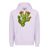 Lilac cactus Premium Hoodie - BarkalooDesign