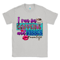 Moon Dust I run on caffeine and kisses Classic Tee - FaDigitalArtStudio