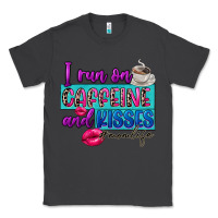 Smoke I run on caffeine and kisses Classic Tee - FaDigitalArtStudio
