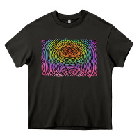 Asphalt colorful zebra background Heavy Core Tee - RanaPortraitStore