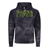 Cloud Black papa  lightning camouflage Vintage Hoodie - BarkalooDesign
