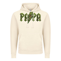 Vintage Artic papa  lightning camouflage Vintage Hoodie - BarkalooDesign