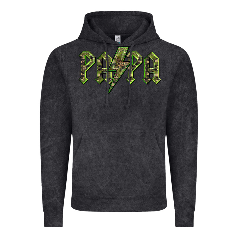 Papa  Lightning Camouflage Vintage Hoodie by BarkalooDesign | Teevron