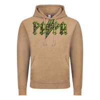 Vintage Coffee papa  lightning camouflage Vintage Hoodie - BarkalooDesign