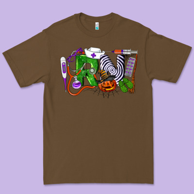 Halloween Rn Registered Nursehalloween Rn Register Premium Tee Designed By Lillyallendesigns