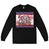 Black red white boujee Long Sleeve Tee - Artiststas