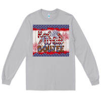 Moon Dust red white boujee Long Sleeve Tee - Artiststas