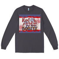 Smoke red white boujee Long Sleeve Tee - Artiststas
