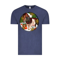 Vintage Denim hampshire sow pig christmas Vintage Tee - LillyAllenDesigns