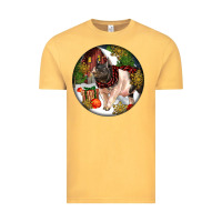 Vintage Mustard hampshire sow pig christmas Vintage Tee - LillyAllenDesigns