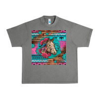 Tornado floral horse Urban Heavy Tee - LillyAllenDesigns
