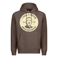Coffee martin luther day vintage Premium Hoodie - DesigneFamous