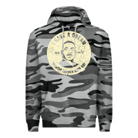 Slate Camo martin luther day vintage Premium Hoodie - DesigneFamous