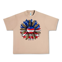Burro american flag leopard Urban Heavy Tee - RanaPortraitStore