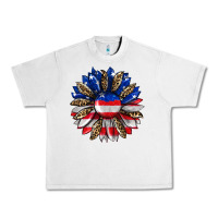 Lunar Rock american flag leopard Urban Heavy Tee - RanaPortraitStore