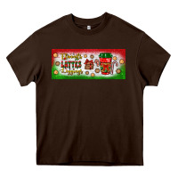 Chocolate Brown flannels lattes leggings Heavy Core Tee - BundleAndBundleShop