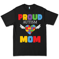 Black lil autism mom Premium Tee - CowhideDigitalArt