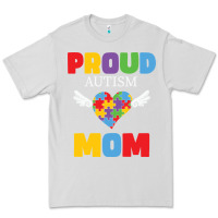 Dove Grey lil autism mom Premium Tee - CowhideDigitalArt