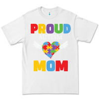 White lil autism mom Premium Tee - CowhideDigitalArt