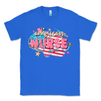 True Royal American Nurse Classic Tee - FaDigitalArtStudio