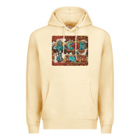 Pina Colada god is love cross Premium Hoodie - BarkalooDesign