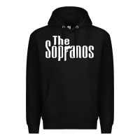Black the sopranos Premium Hoodie - DesigneFamous