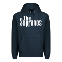Navy the sopranos Premium Hoodie - DesigneFamous