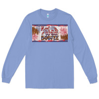 Colony Blue red white boujee Long Sleeve Tee - Artiststas