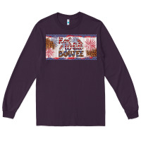 Plum red white boujee Long Sleeve Tee - Artiststas