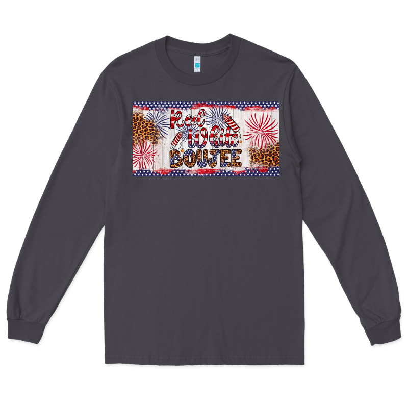 Red White Boujee Long Sleeve Tee by Artiststas | Teevron