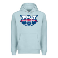 Blue Mist us, owls, fau Premium Hoodie - DesigneFamous