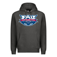 Charcoal Heather us, owls, fau Premium Hoodie - DesigneFamous
