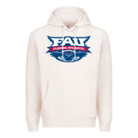 Pale Pink us, owls, fau Premium Hoodie - DesigneFamous