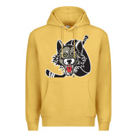 Antique Gold chicago wolves Premium Hoodie - DesigneFamous