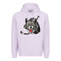 Lilac chicago wolves Premium Hoodie - DesigneFamous