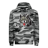 Slate Camo chicago wolves Premium Hoodie - DesigneFamous