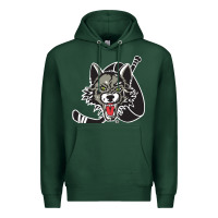 Sports Green chicago wolves Premium Hoodie - DesigneFamous