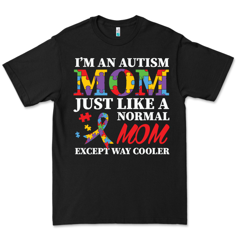 Lil Autism Mom Premium Tee by CowhideDigitalArt | Teevron