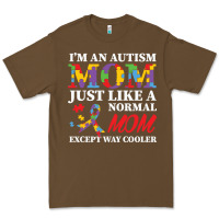 Cacao LIL Autism Mom Premium Tee - CowhideDigitalArt