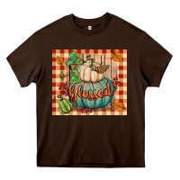 Chocolate Brown blessed tumbler Heavy Core Tee - BundleAndBundleShop