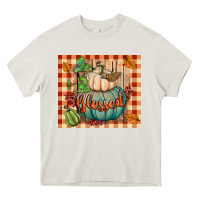 Cream blessed tumbler Heavy Core Tee - BundleAndBundleShop