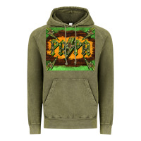 Vintage Olive papa  lightning camouflage Vintage Hoodie - BarkalooDesign