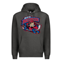 Charcoal Heather us, buccaneers, des moines art Premium Hoodie - DesigneFamous