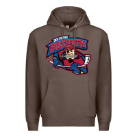 Coffee us, buccaneers, des moines art Premium Hoodie - DesigneFamous
